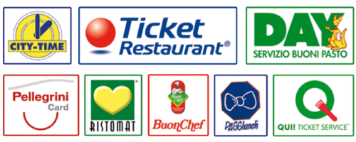 accettiamo ticket e buoni pasto per pranzo